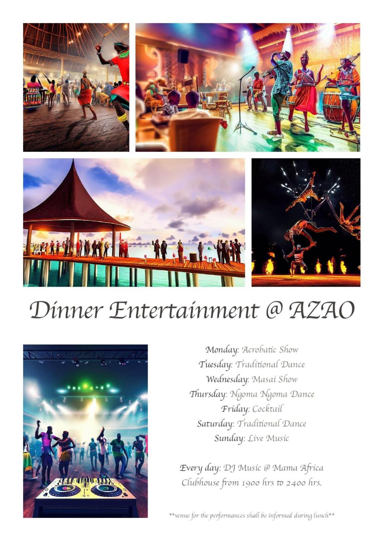 Azao Resort & Spa Pongwe Zewnętrze zdjęcie